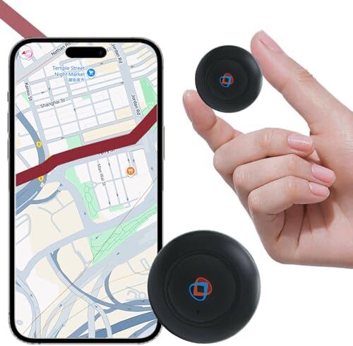 GPS Tracker for Vehicles,Cars,Kids,Pets,and Motorcycles | Real-Time Location Tracking | No Monthly Fee No Subscription | Mini Hidden GPS Tracker Device for Car,Dog,Elderly,and Personal Use