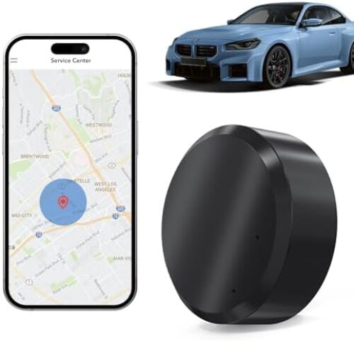 Mini GPS Tracker for Vehicles: Tracker Device for Vehicles No Subscription No Monthly Fee Car Tracker Device Hidden Magnetic Real-Time Tracking for Cars Kids Dogs (GF11-02)