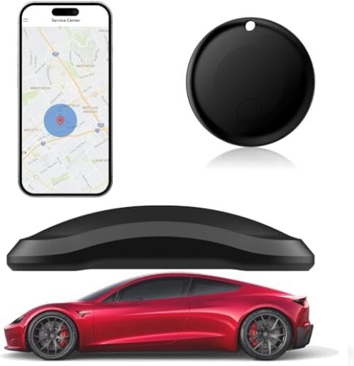 GPS Tracker for Vehicles,Magnetic Waterproof Car Tracker, No Monthly fees, Mini Portable GPS Tracker for Cars, Trucks, Fleet, Motorcycle, Anti-Theft(Android Only)