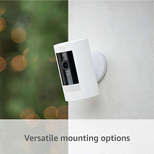 Ring Outdoor Cam (Stick Up Cam) | Weather-Resistant Outdoor Camera, Live View, Color Night Vision, Two-Way Talk, Motion alerts, Works with Alexa | White - Image 4